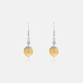 Yellow Lodolite Earrings HC555312