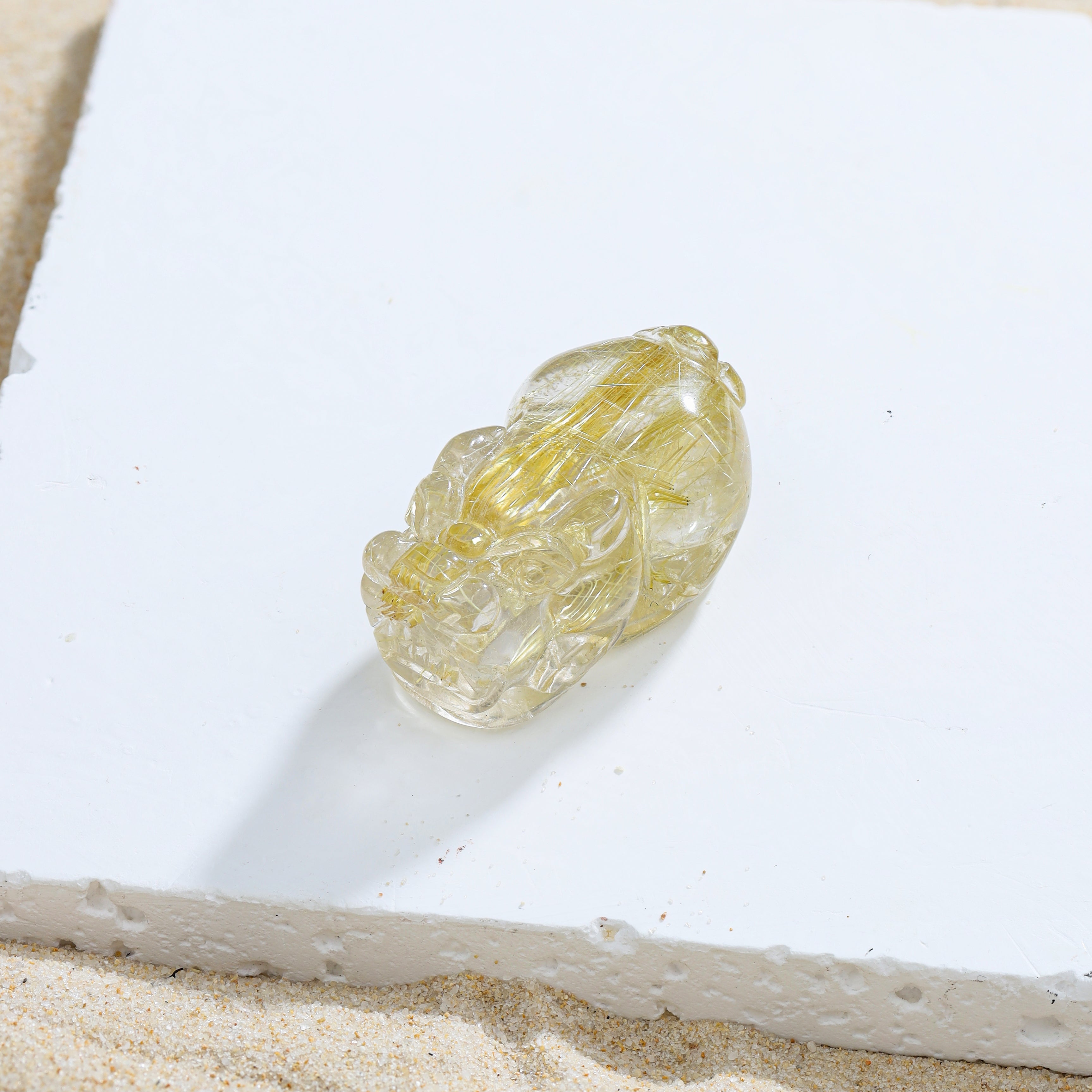 Brown Rutilated Quartz Necklace 555362