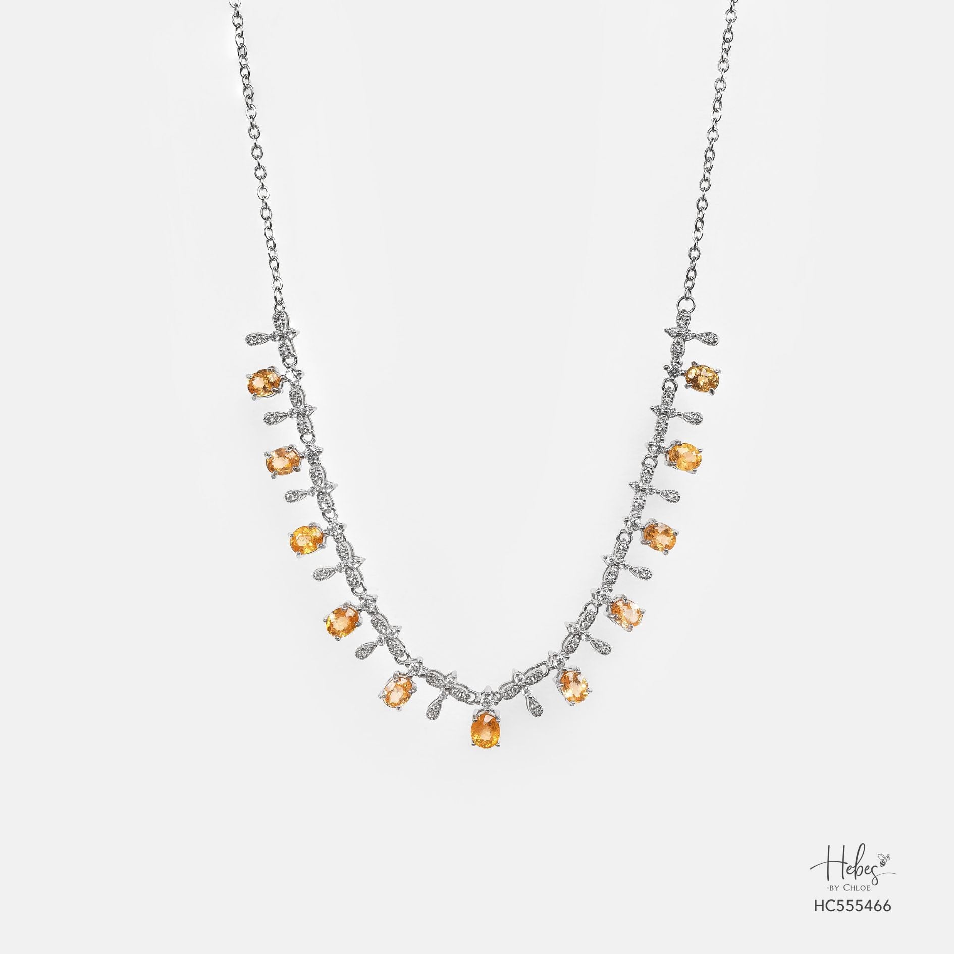 Citrine Necklace 555466
