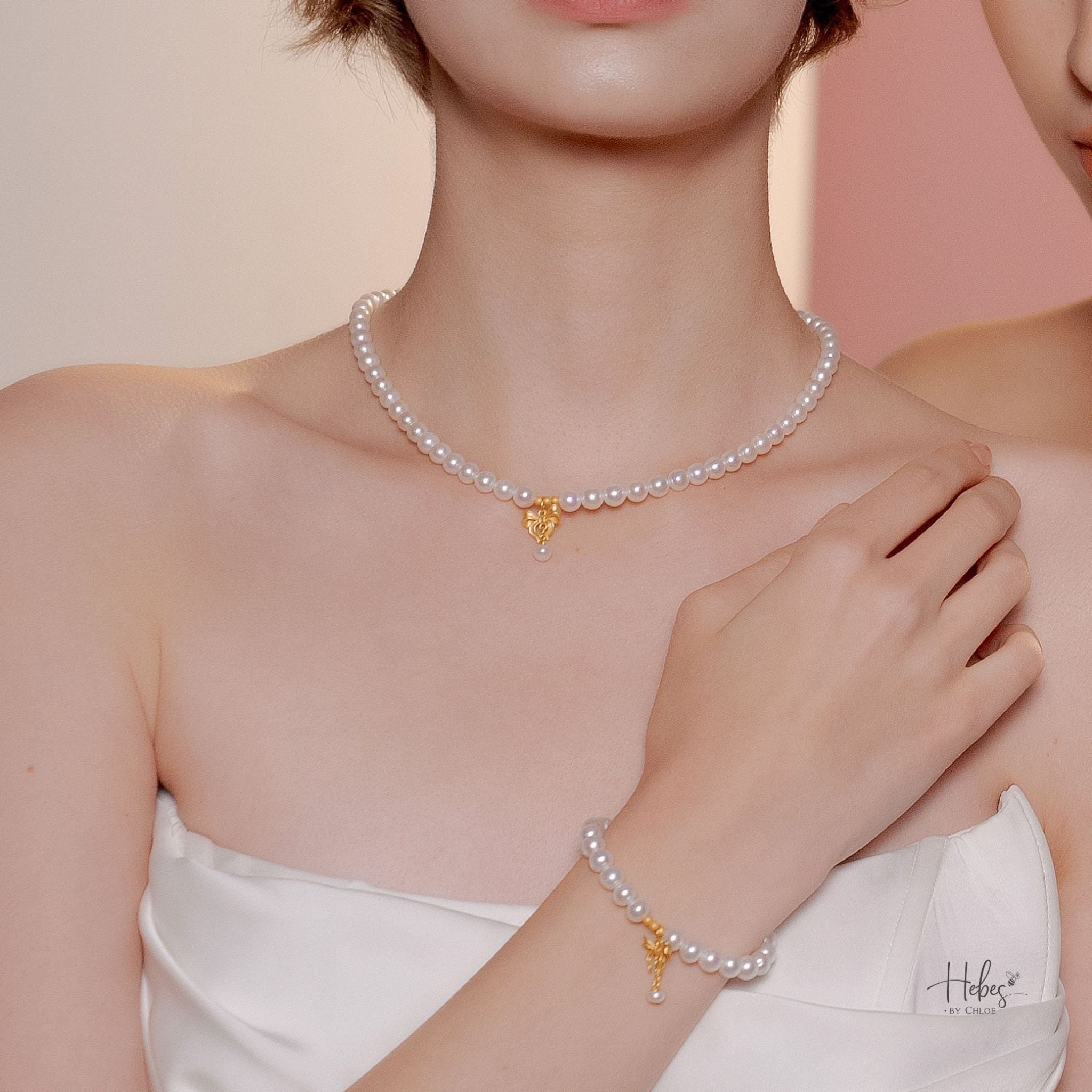 Luster Janpanese Akoya Pearl Necklace 555488