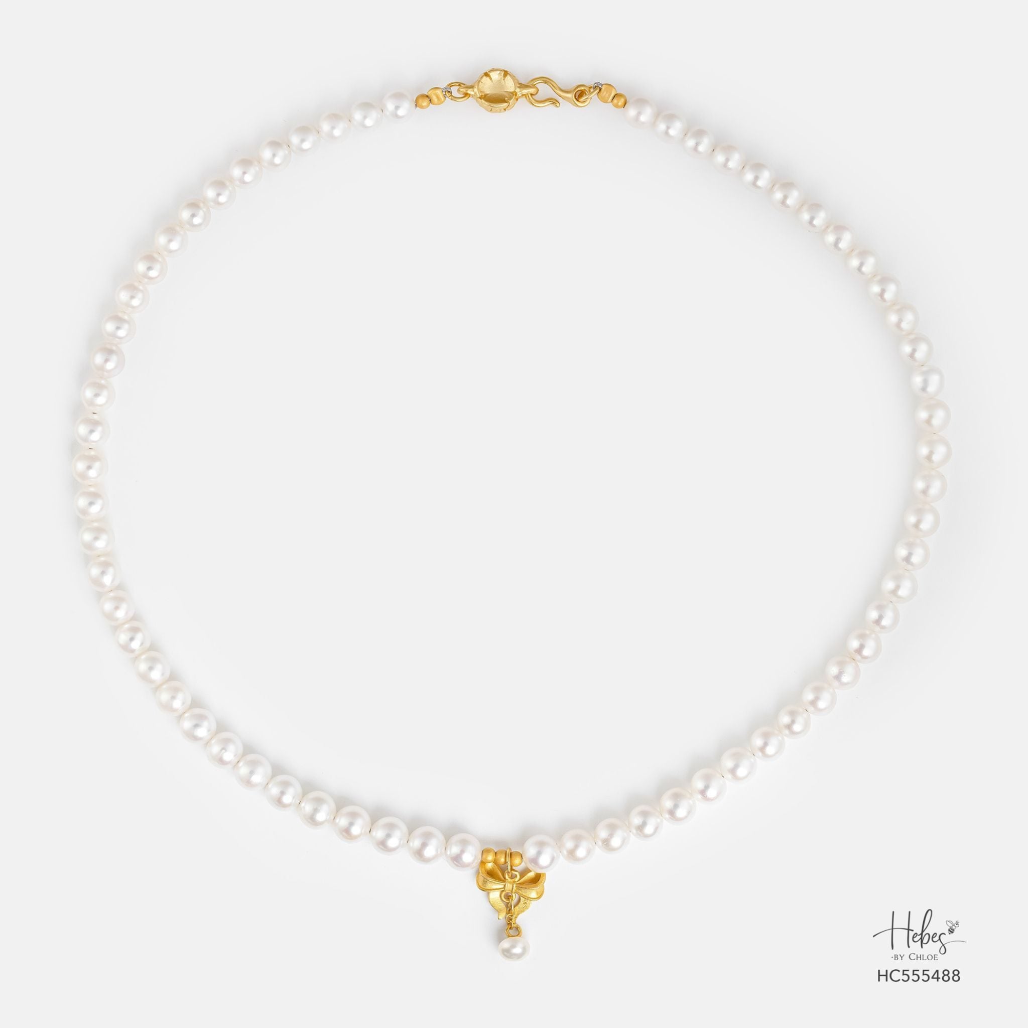 Luster Janpanese Akoya Pearl Necklace 555488