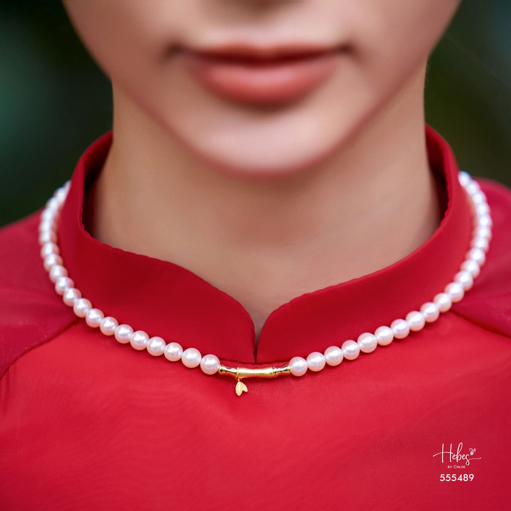 Luster Japanese Akoya Pearl Necklace 555489