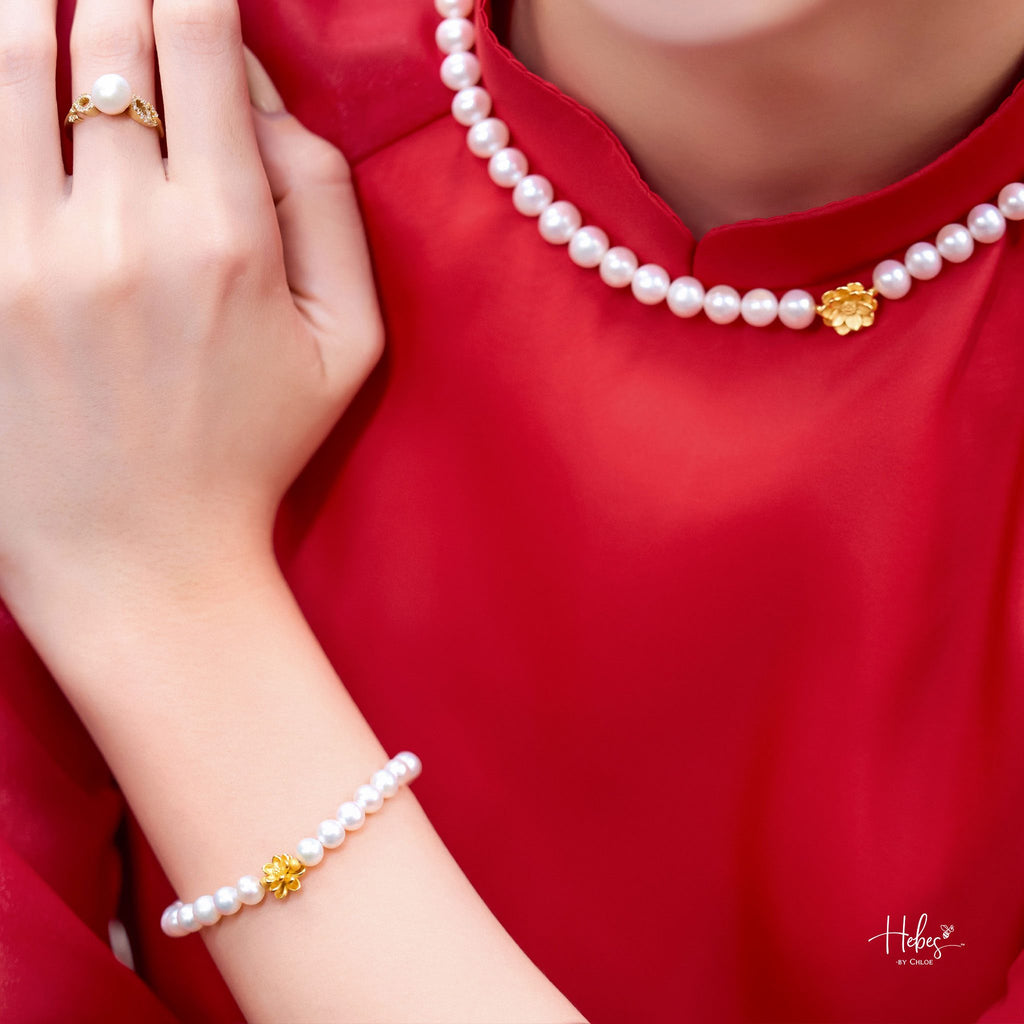 Luster Japanese Akoya Pearl Necklace 555490