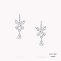 Fluttering Bloom Lab-Grown Diamond Earrings 555647