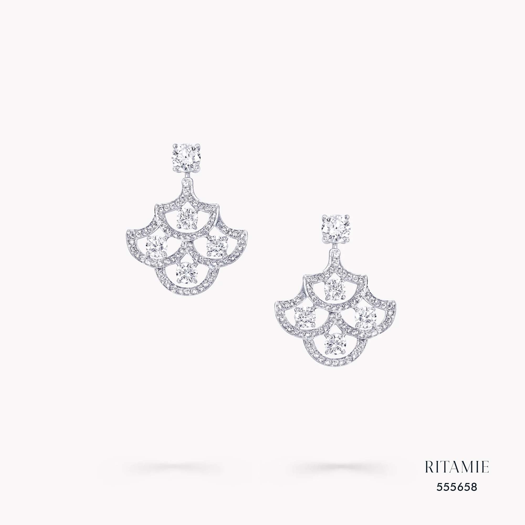 Celeste Fan Lab-Grown Diamond Earrings 555658