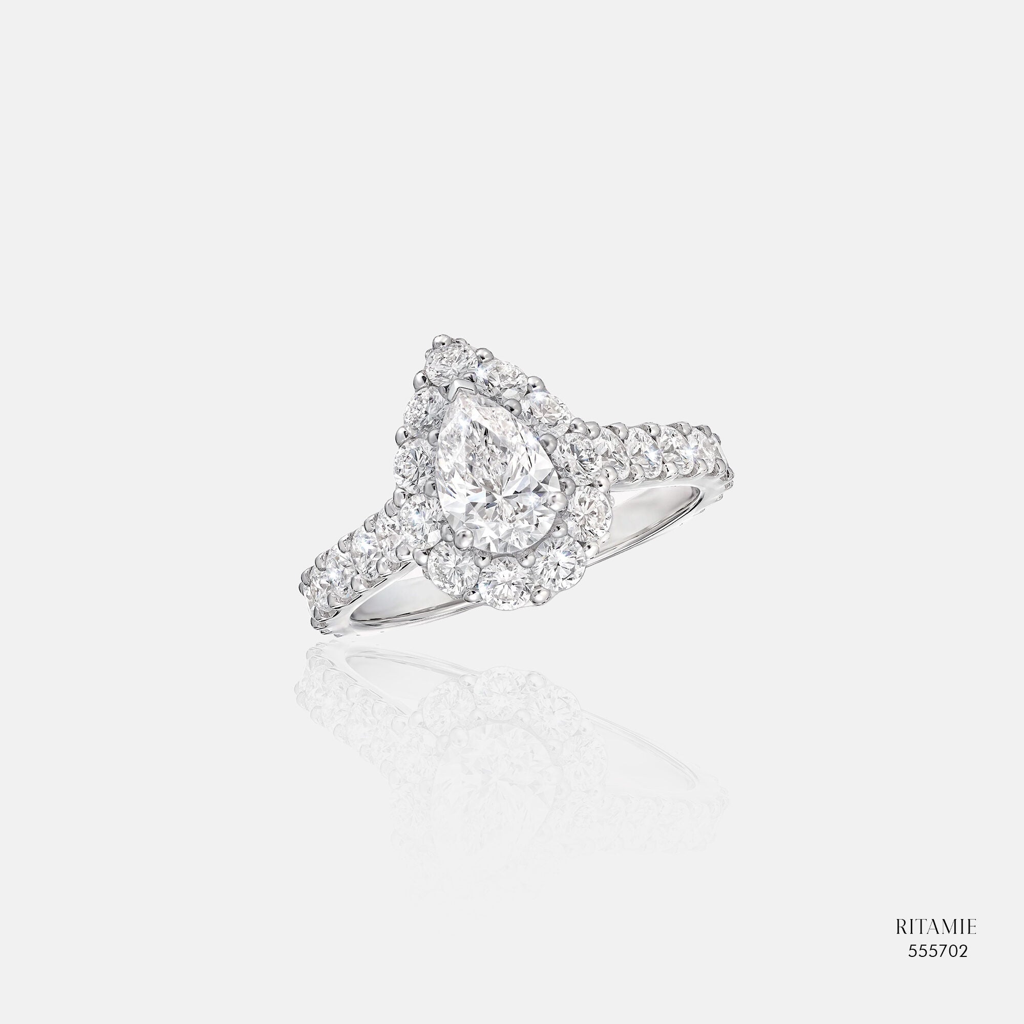 Opaline Crown Diamond Ring 555702