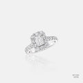 Radiant Crown Lab-Grown Diamond Ring 555708