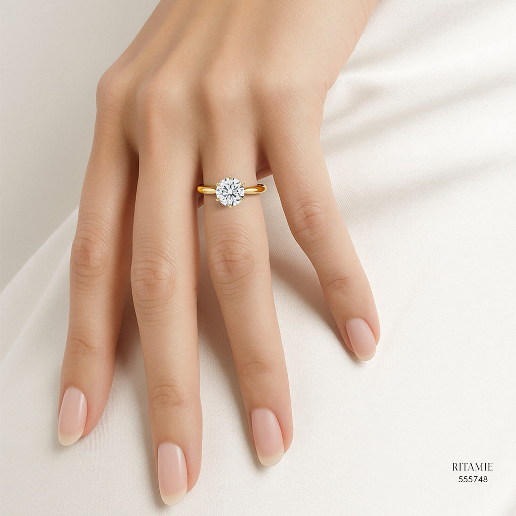 Classic Promise Lab-Grown Diamond Ring 555748
