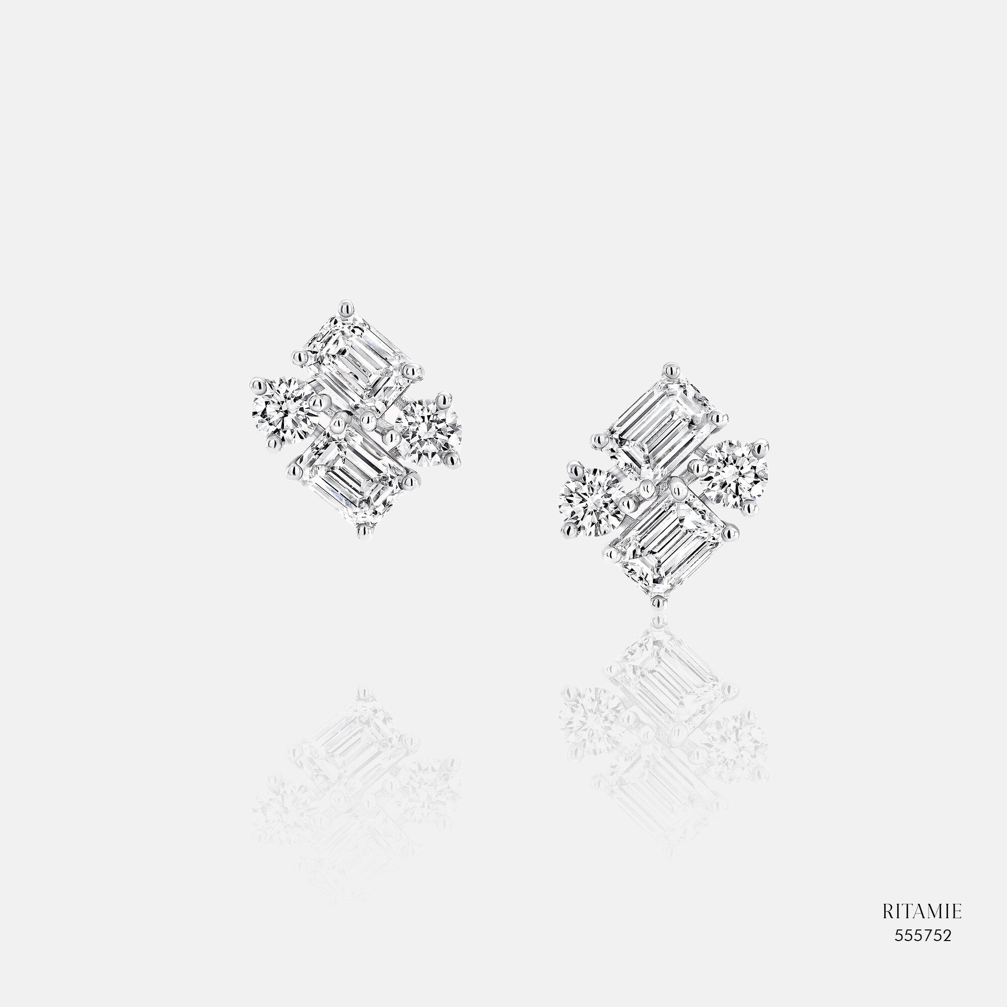 Luxe Mosaic Lab Grown Earrings 555752