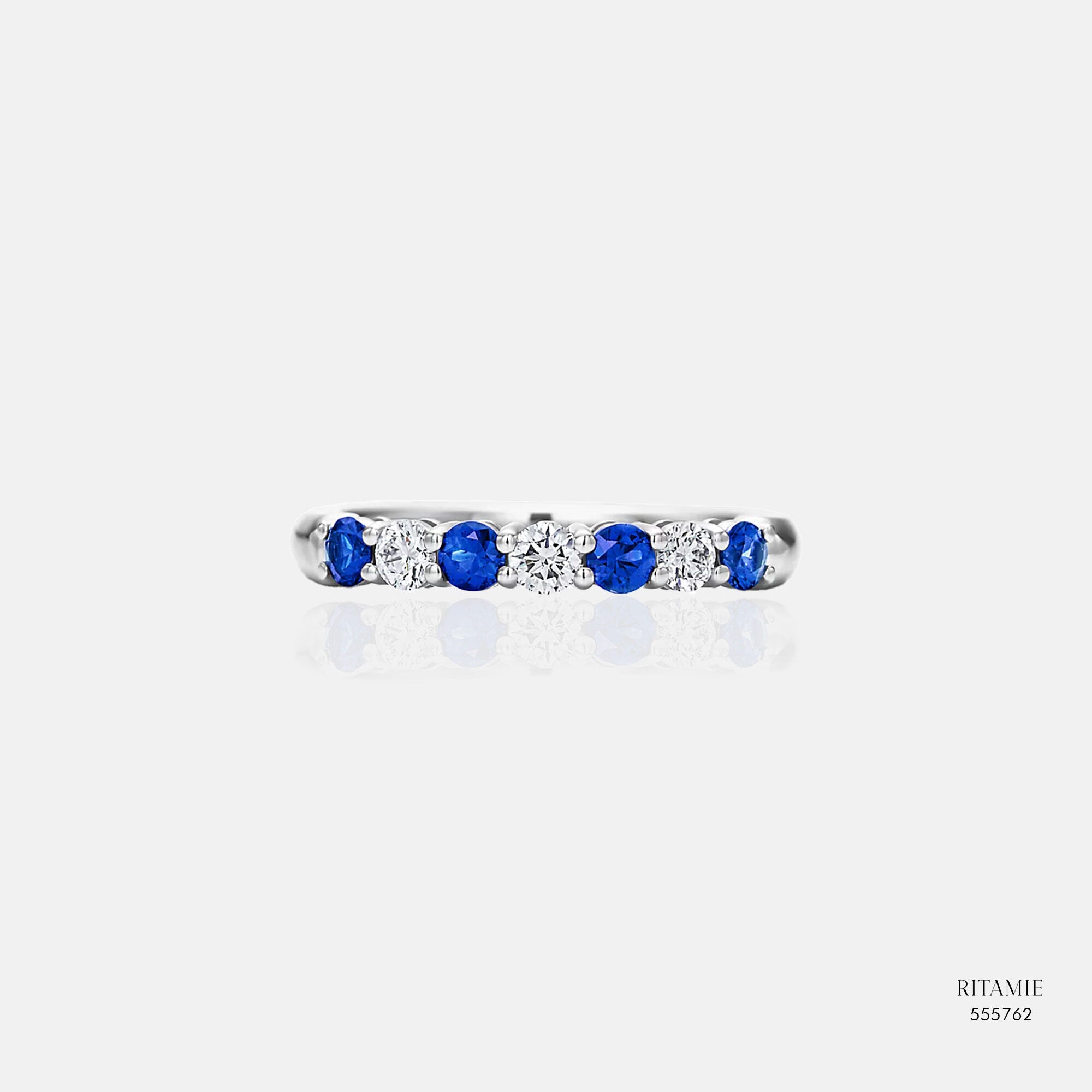 Eclipse Blue Lab-Grown Diamond Ring 555762