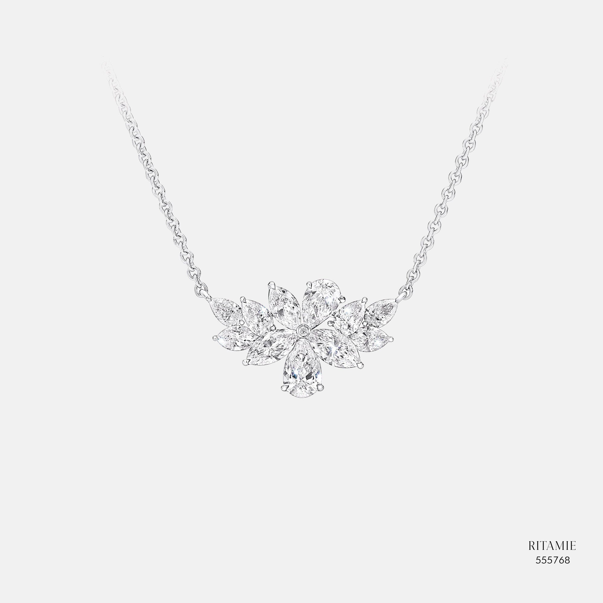 Fleur Radiance Lab-Grown Diamond Necklace 555768