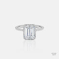 Sparkling Emerald Lab-Grown Diamond Ring 555774