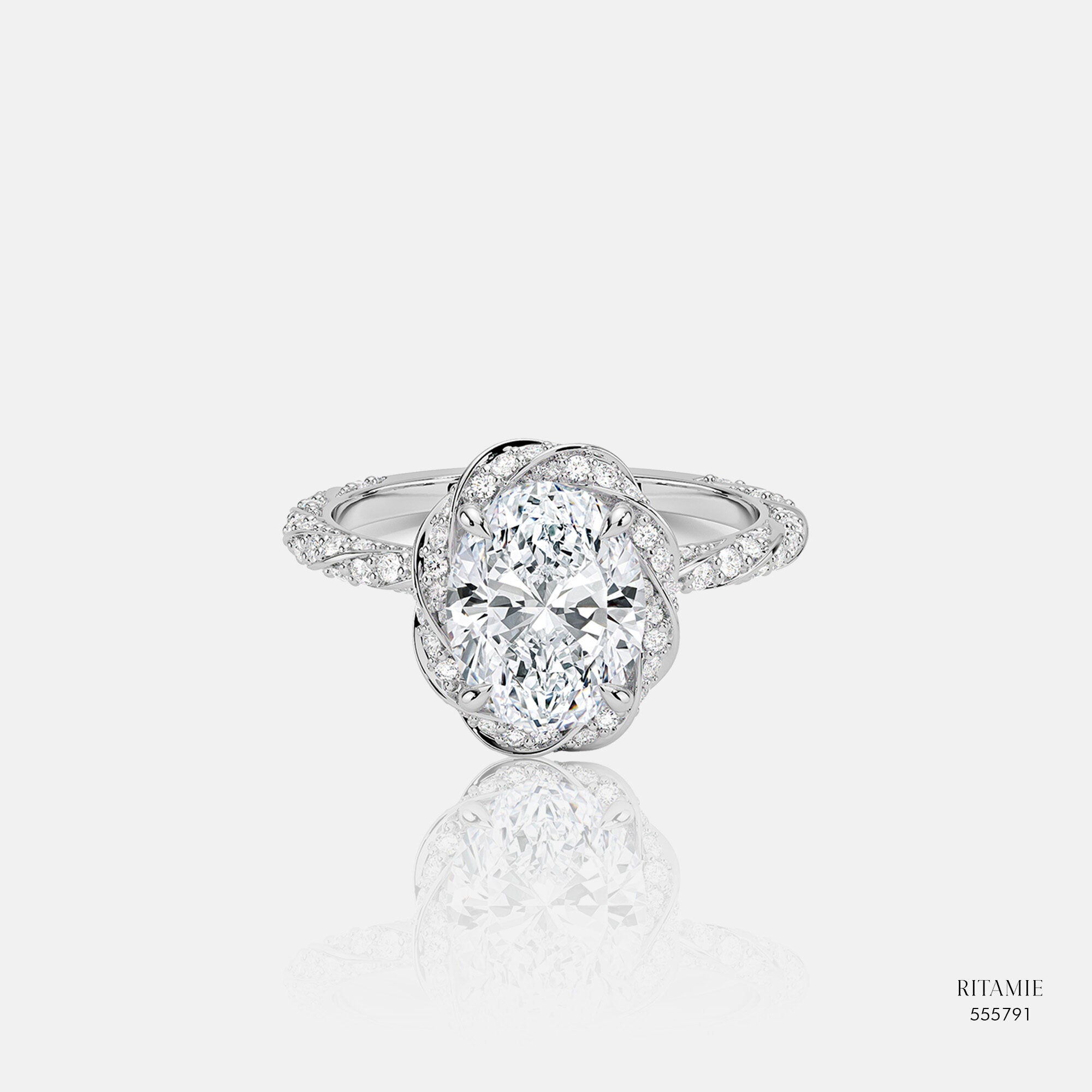 Vera Wreath Lab-Grown Diamond Ring 555791