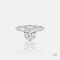 Vera Petite Pavé Lab-Grown Diamond Ring 555795