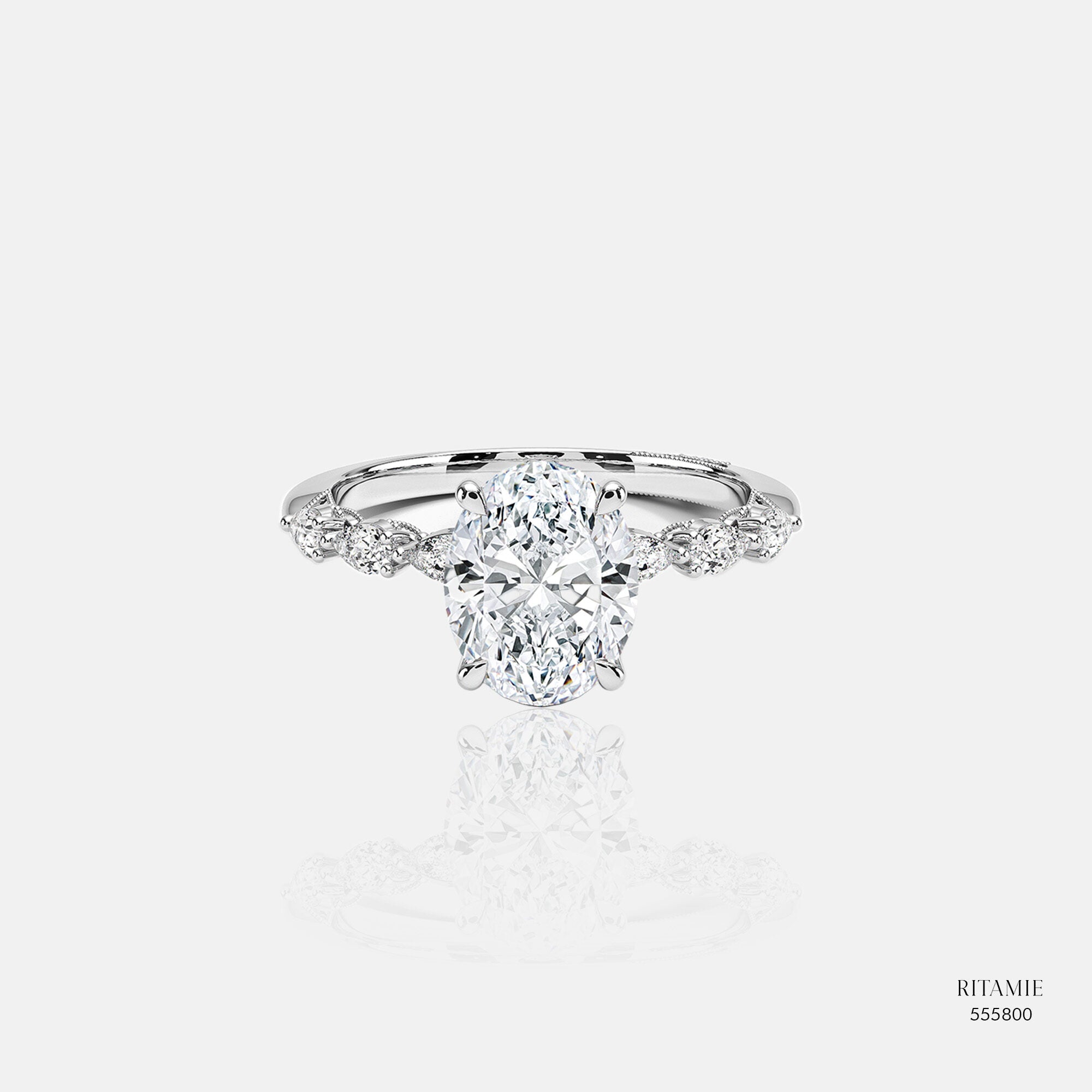 Vera Vintage Lab-Grown Diamond Ring 555800