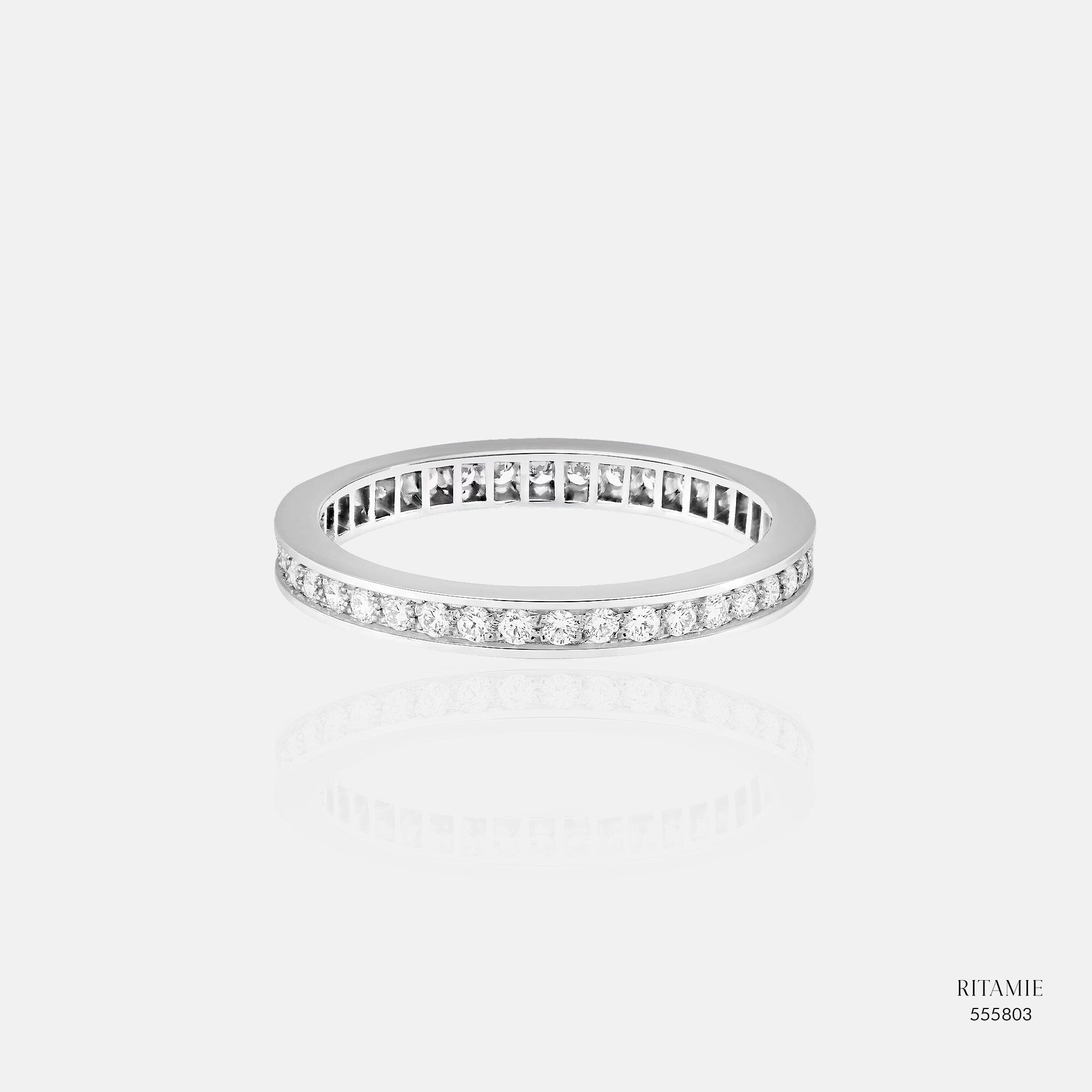 Eclipse Channel Lab-Grown Diamond Ring 555803