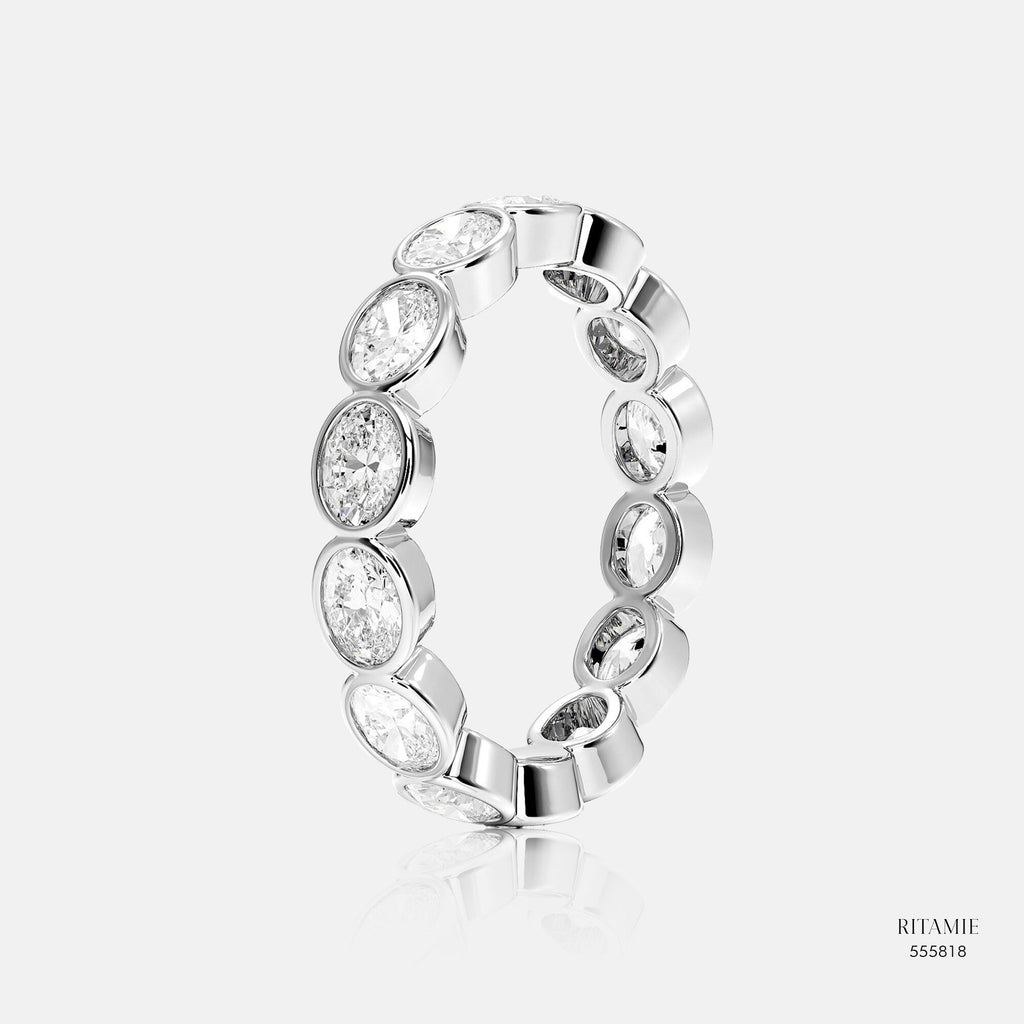 Luna Bezel Lab-Grown Diamond Eternity Ring 555818