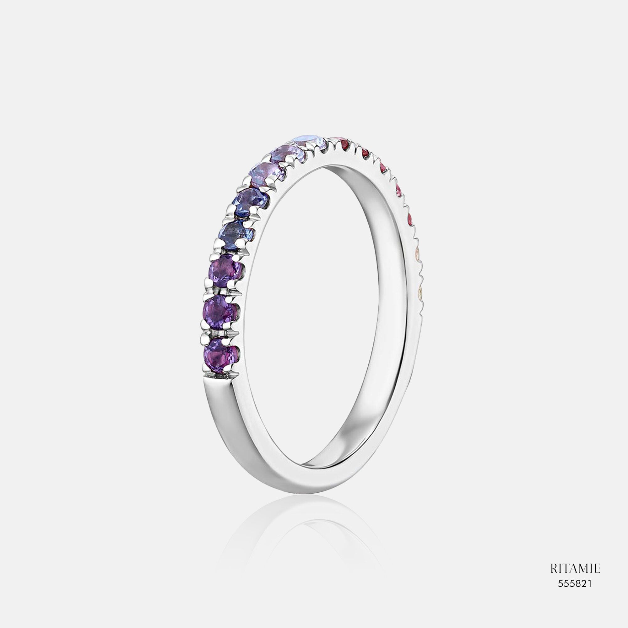 Twilight Gradient Lab-Grown Diamond Ring 555821