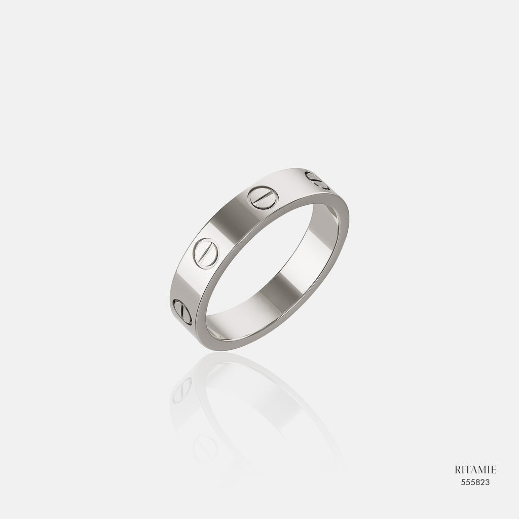 Vow Band White Gold Ring 555823