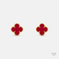 Crimson Grace Yellow Gold Earrings 555842