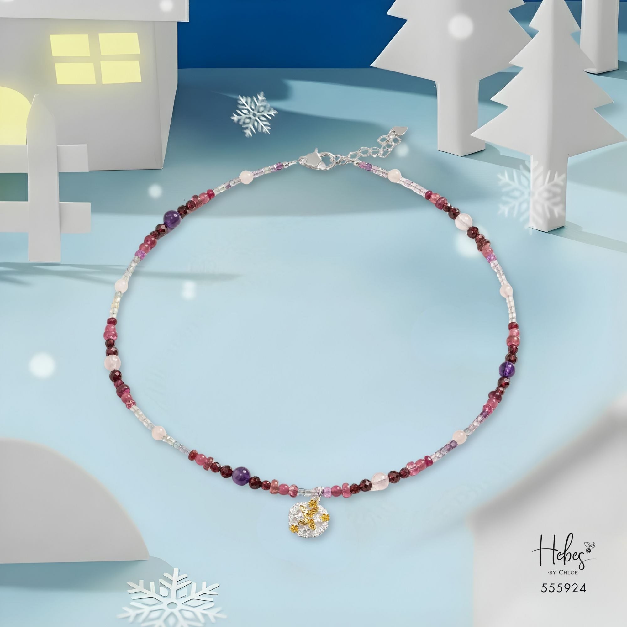 Merry Wishes Amethyst Necklace 555924
