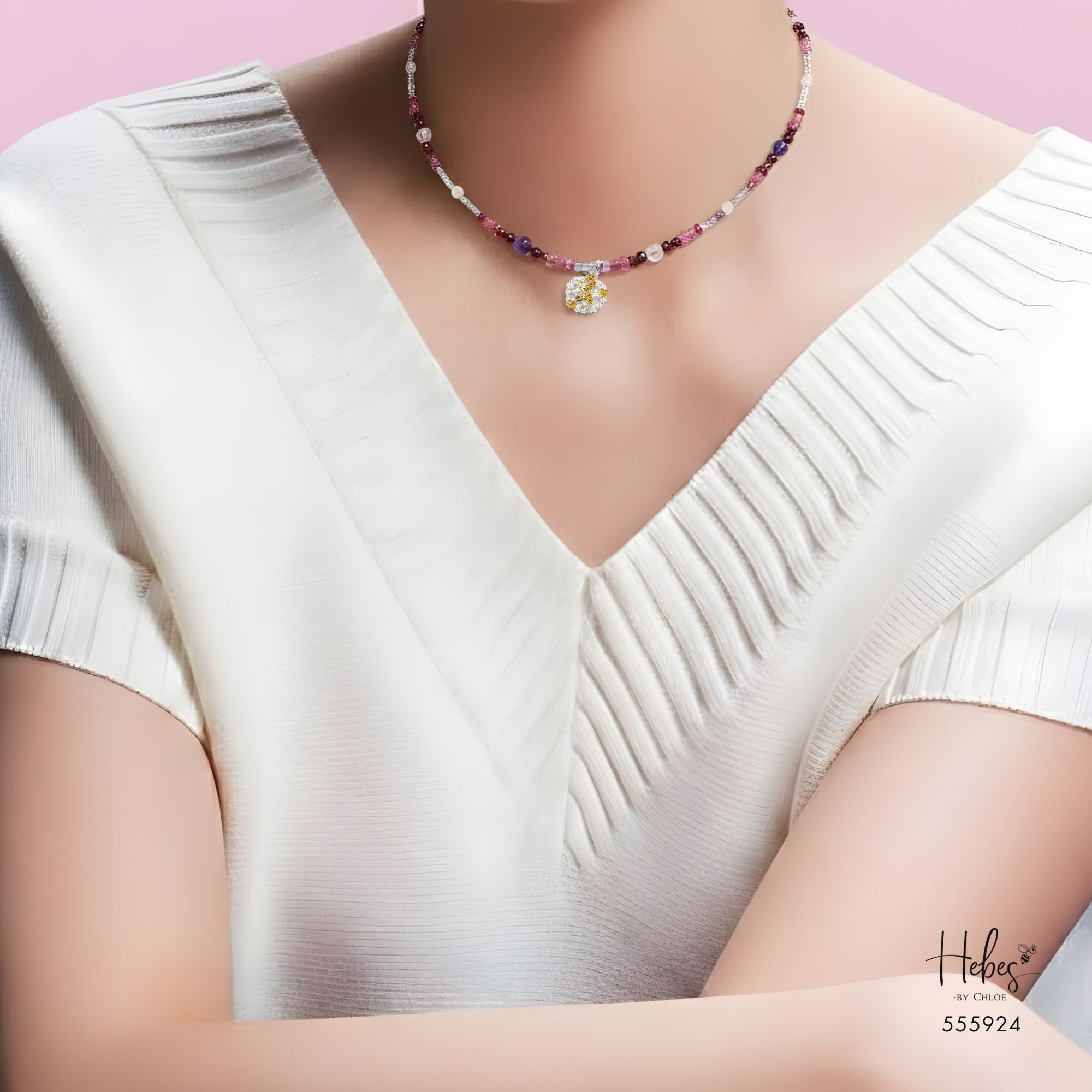 Merry Wishes Amethyst Necklace 555924
