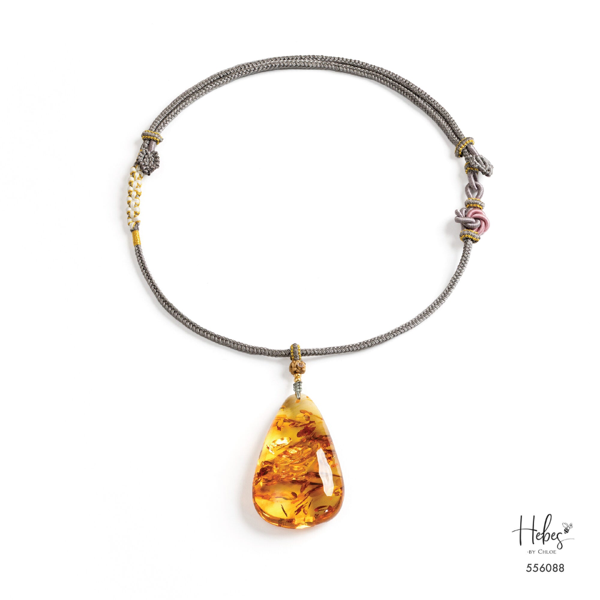 Amber Tearlight Necklace 556088