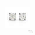 The Pure Radiance Silver Moissanite Studs 556147