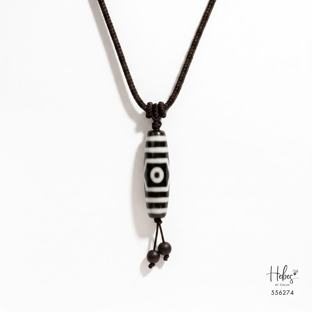 The Divine Blessing 3-Eye Dzi Pendant 556274
