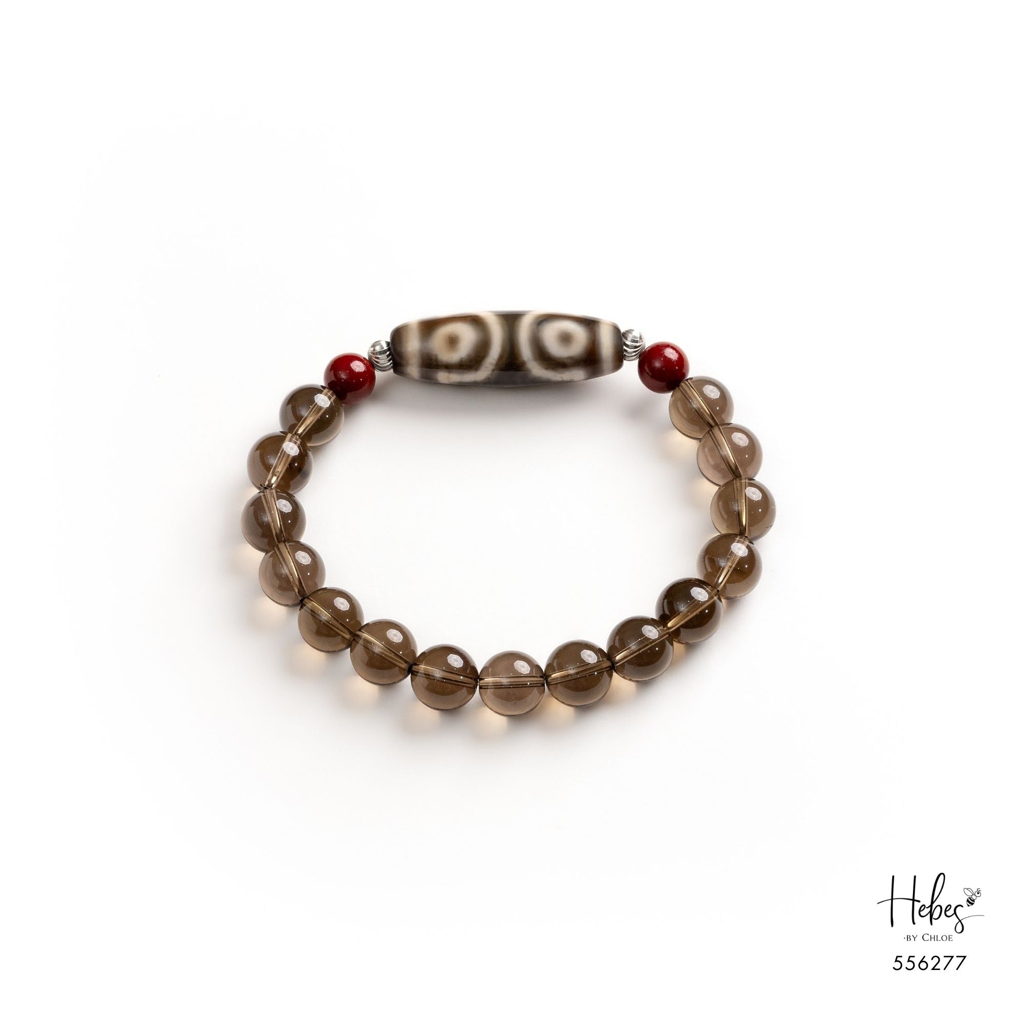 The Prosperity Core 3-Eye Dzi Bracelet 556277