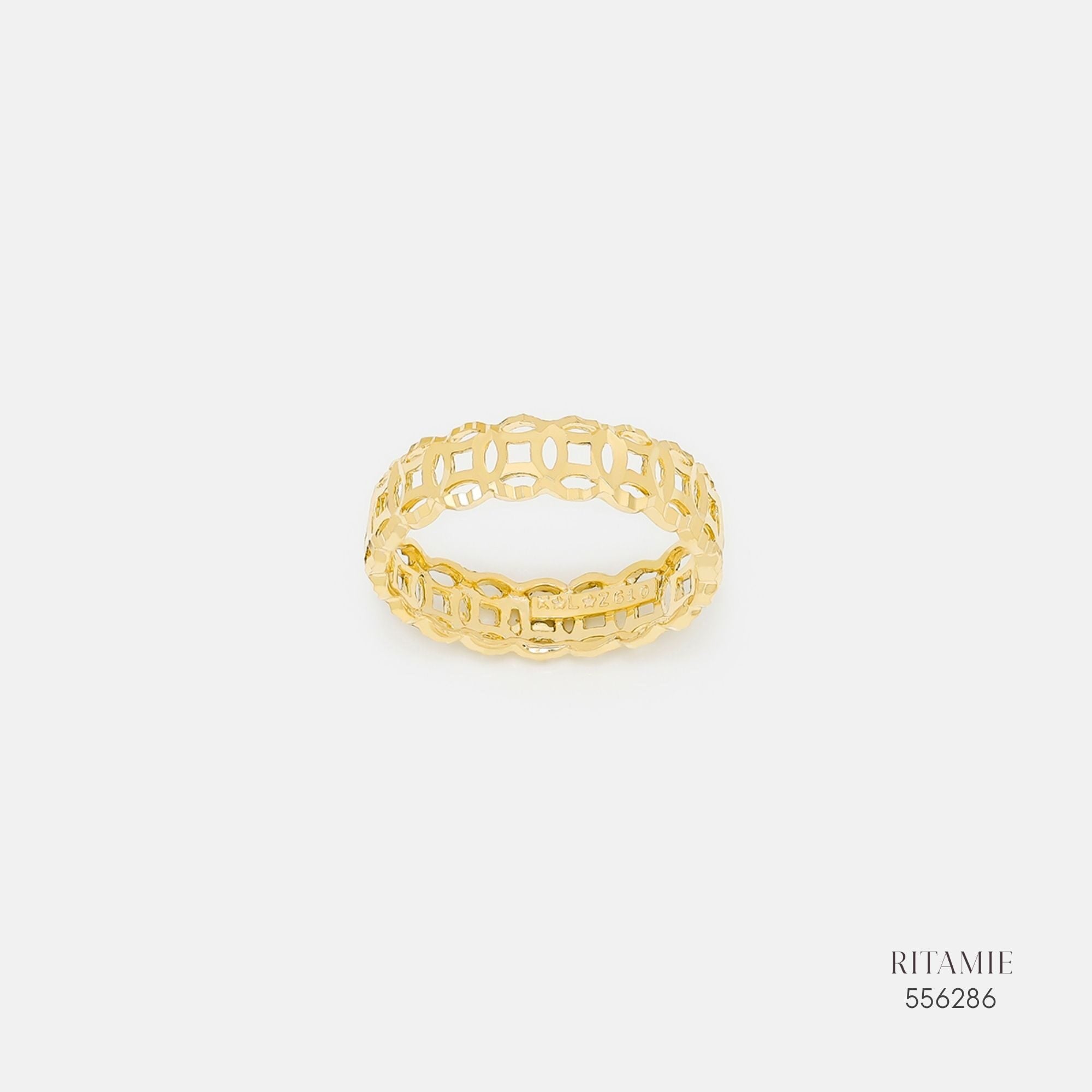 Fortune 18K Gold Ring 556286