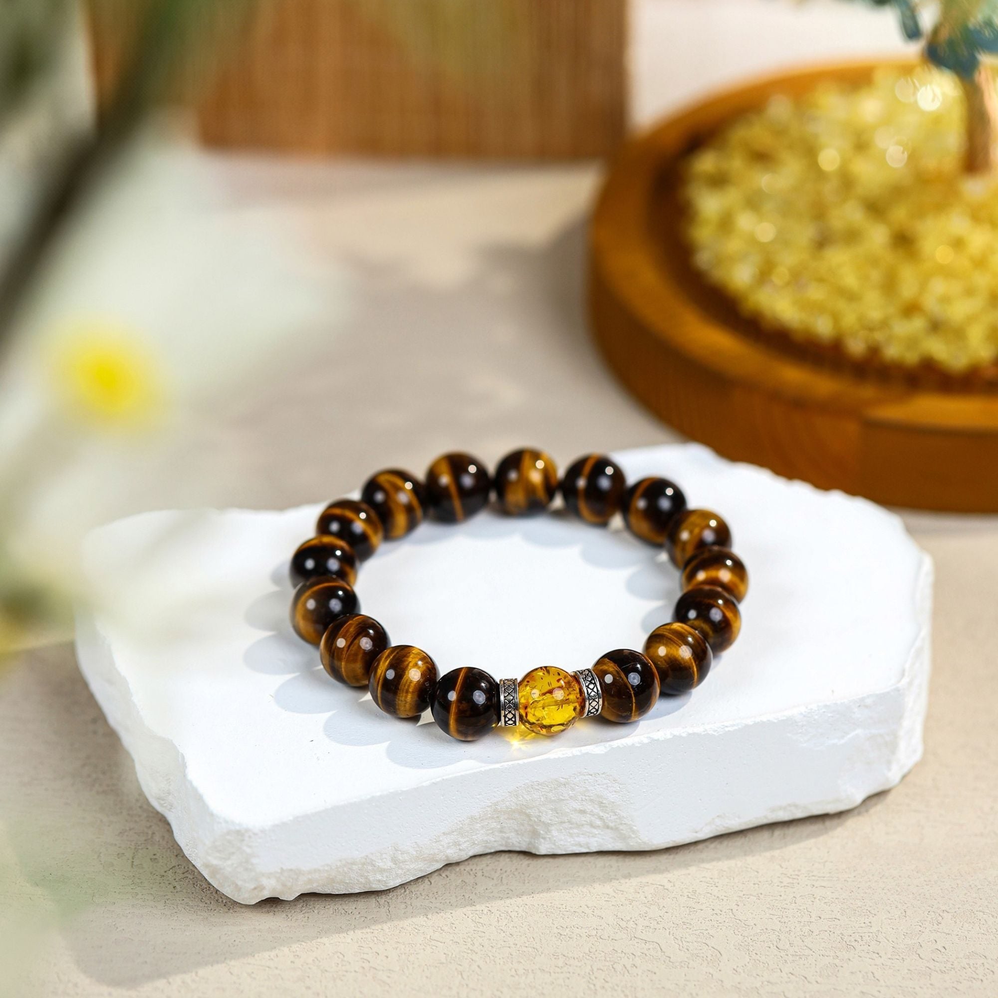 Hebes Yellow Tiger Eye Bracelet HC3267