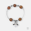 Angel Collection Compassion Angel Brown Rutilated Quartz Bracelet