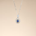 Blue Sapphire Necklace 993406
