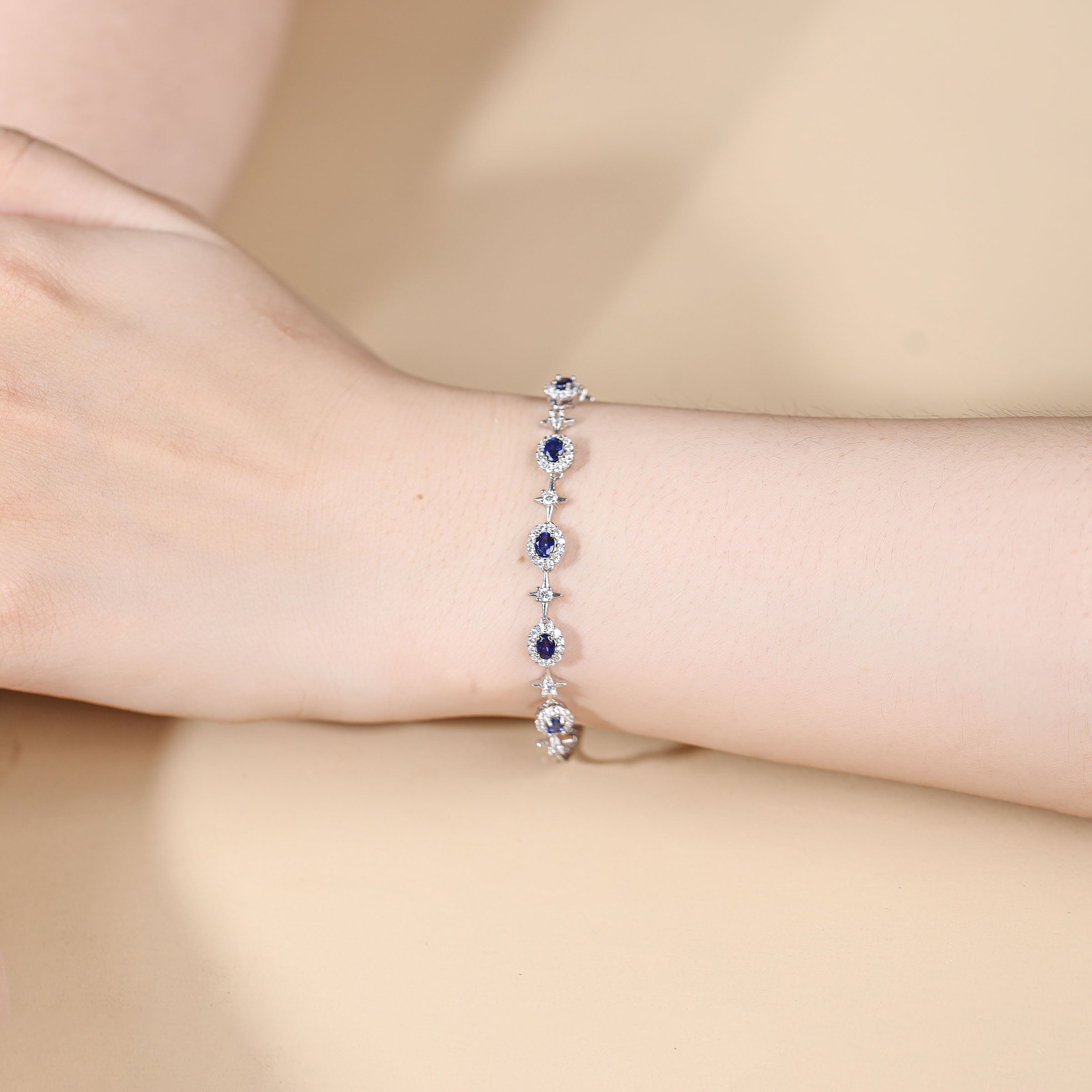 Blue Sapphire Bracelet 993426