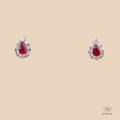 Ruby Earrings 993468