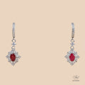Ruby Earrings 993469