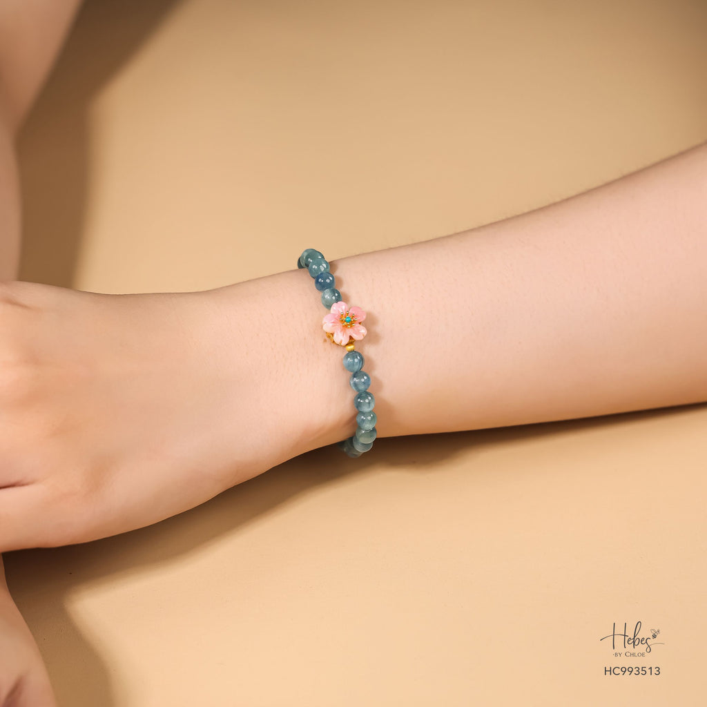 Glimmer Tranquil Glow Jade Bracelet 993513