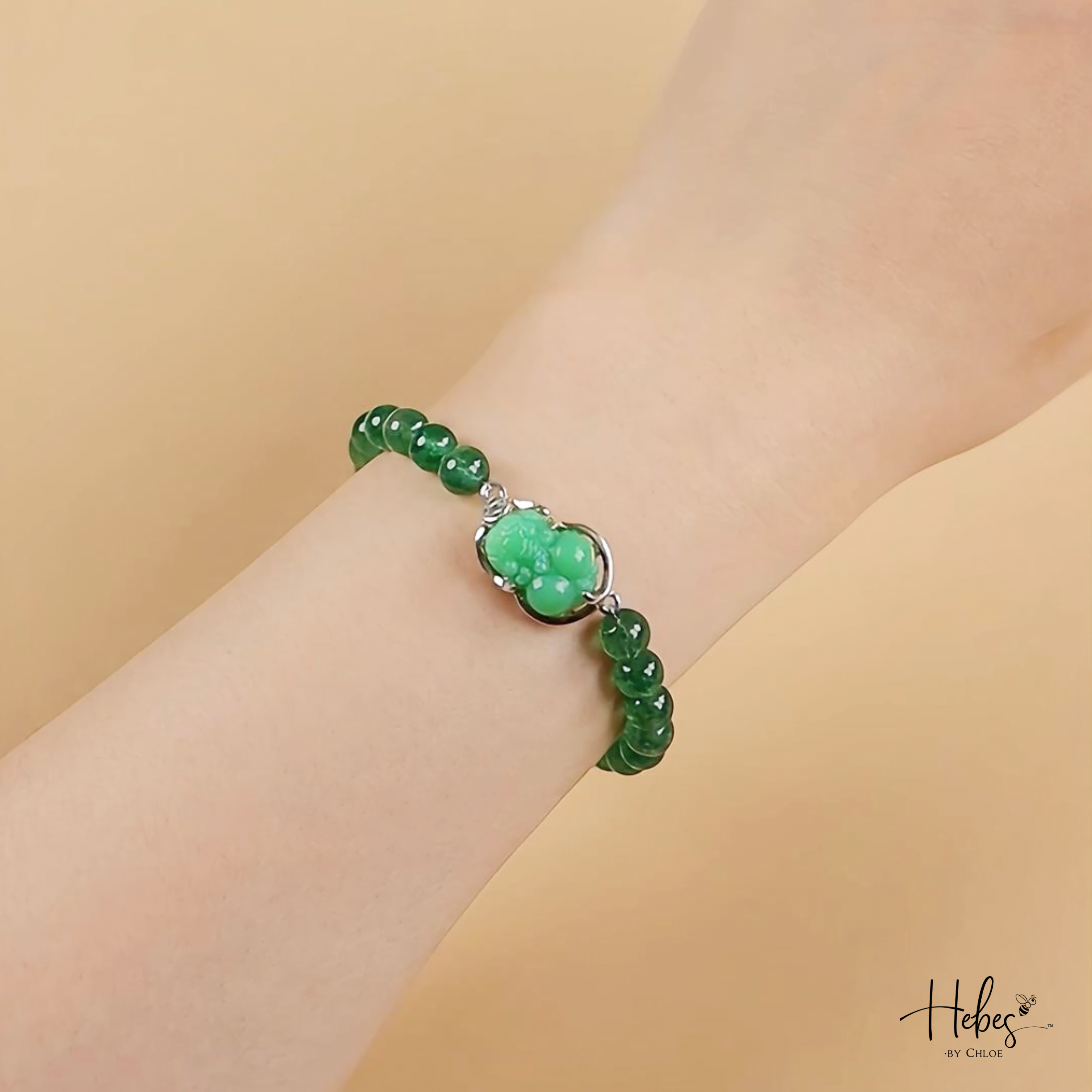 Strawberry Carved Charm Bracelet 993543