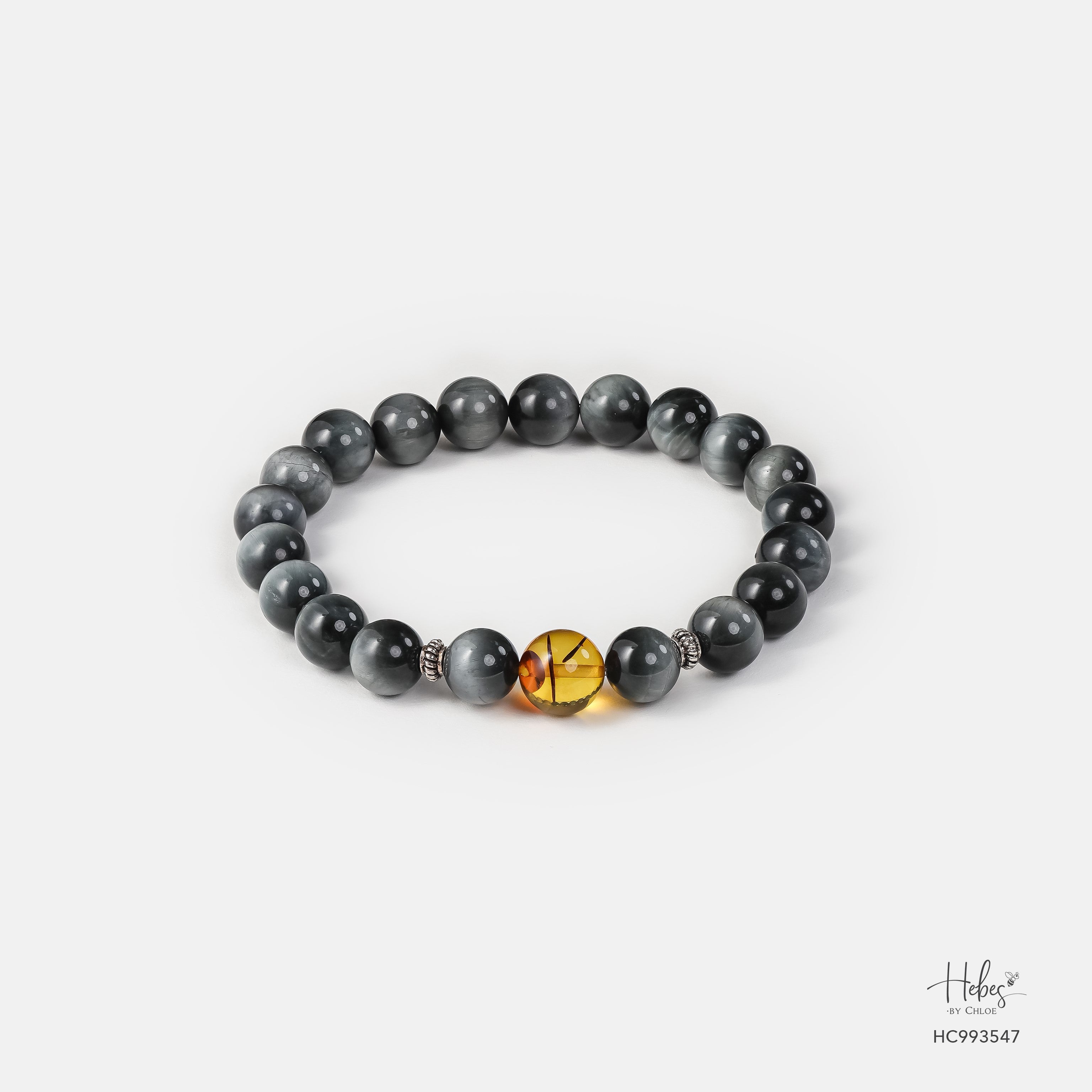 Grey Tiger Eye Bracelet 993547