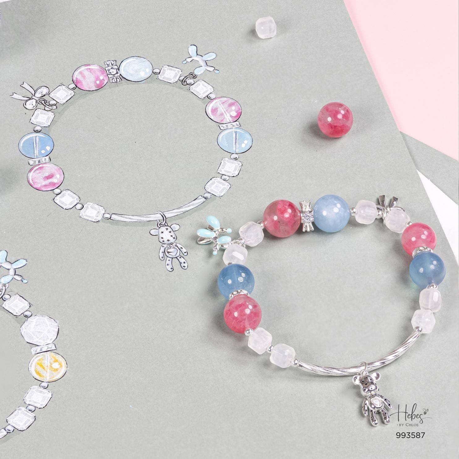 Winter Blessings Sugar Pop Aquamarine Bracelet 993587