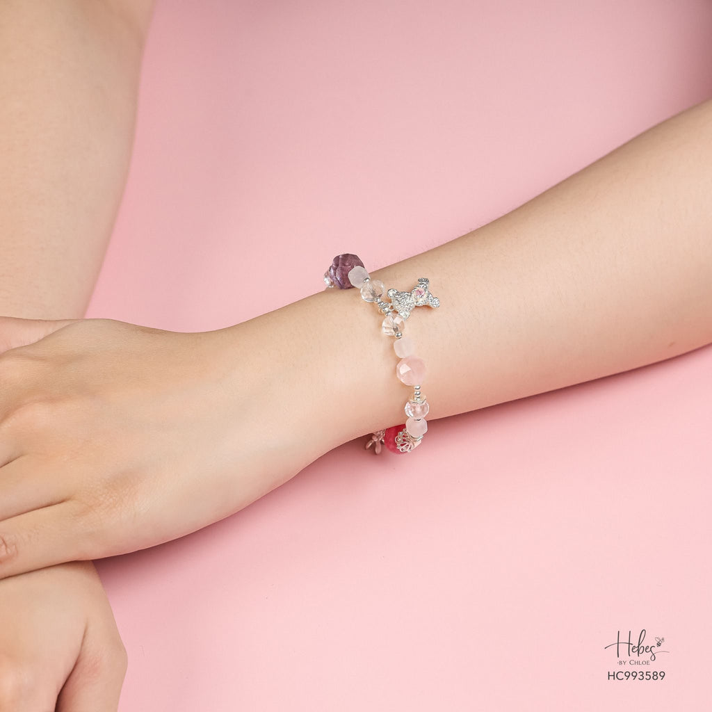 Winter Blessings Winter Wonderland Amethyst Bracelet 993589