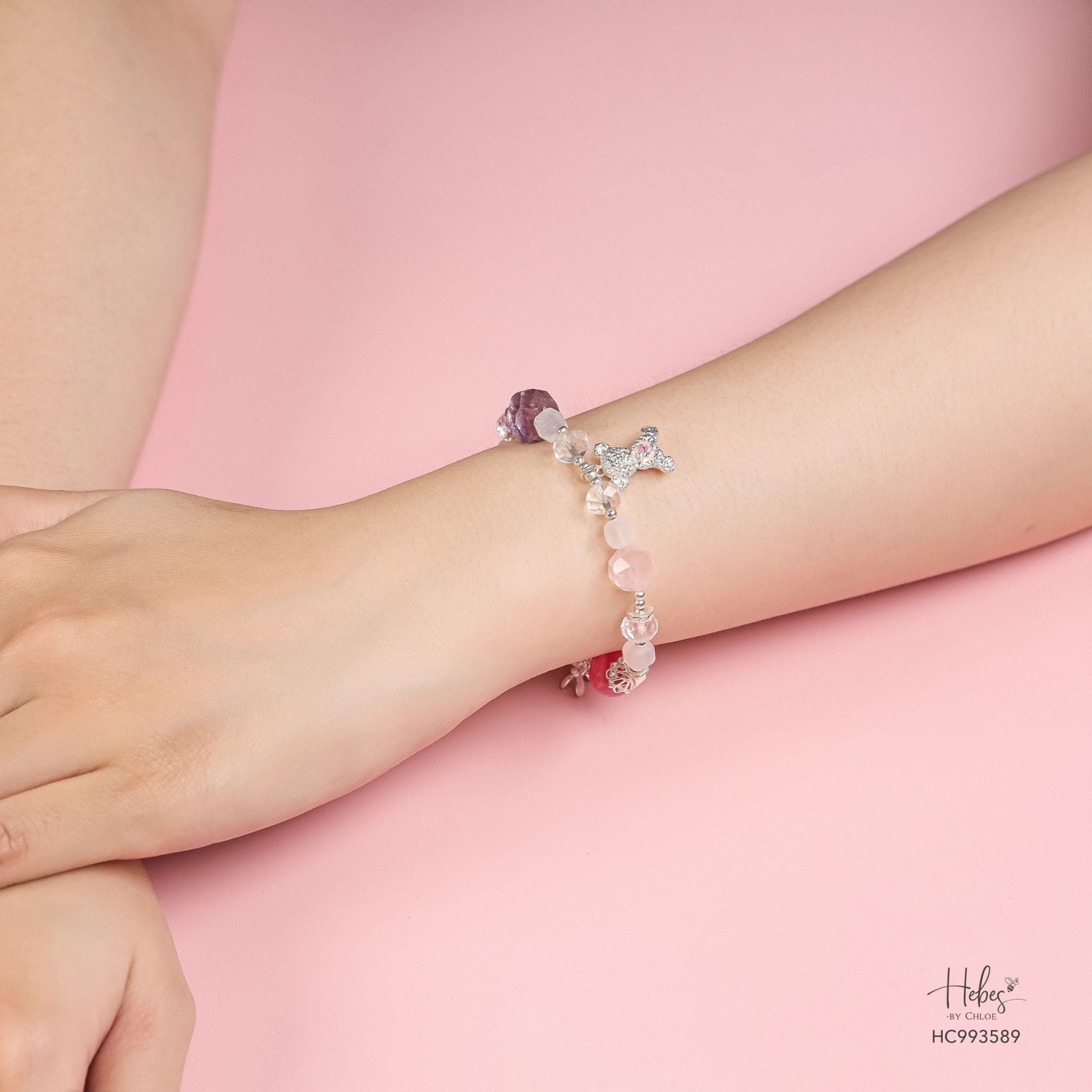 Winter Blessings Winter Wonderland Amethyst Bracelet 993589