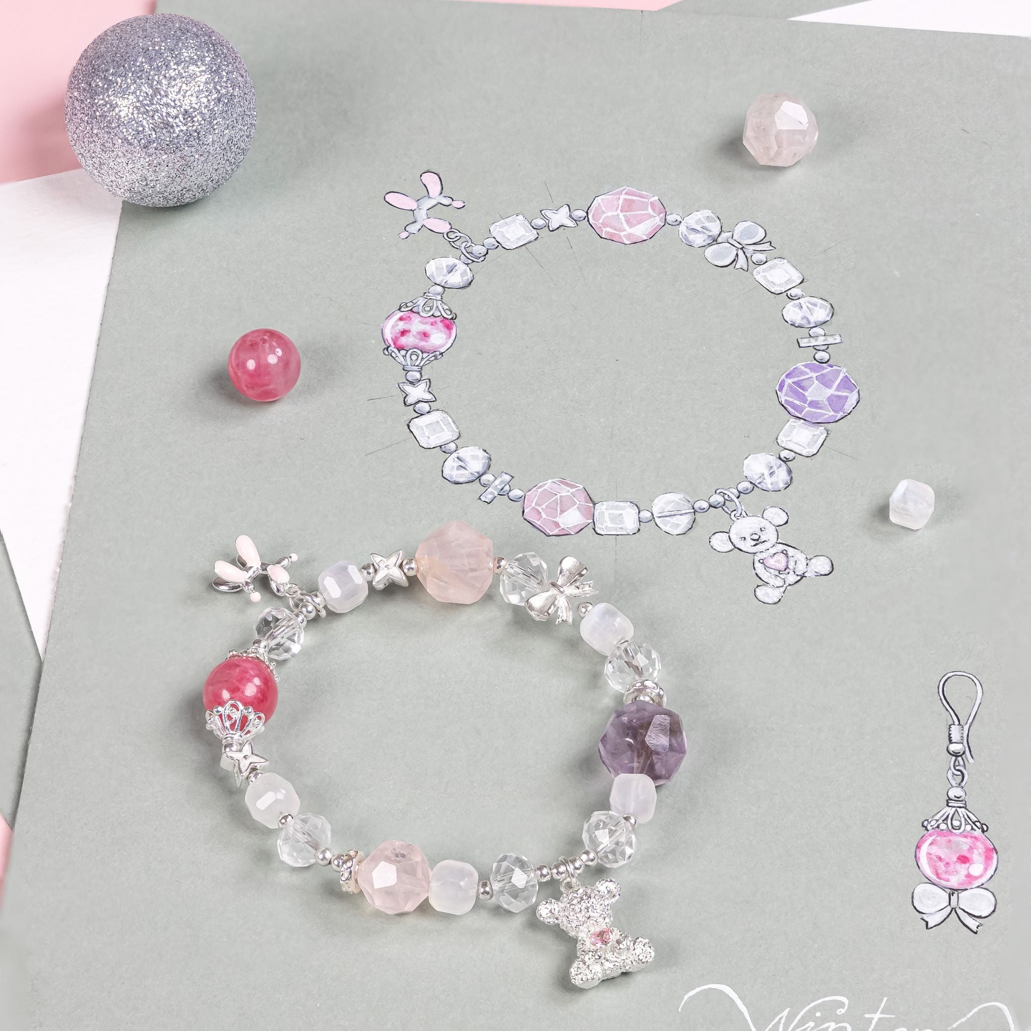 Winter Blessings Winter Wonderland Amethyst Bracelet 993589