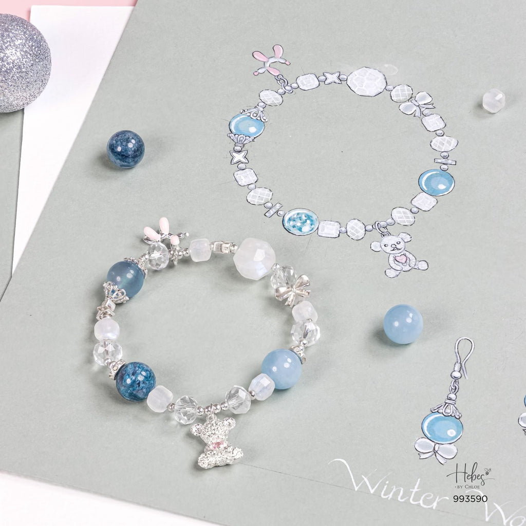 Winter Blesssings Winter Wonderland Aquamarine Bracelet 993590