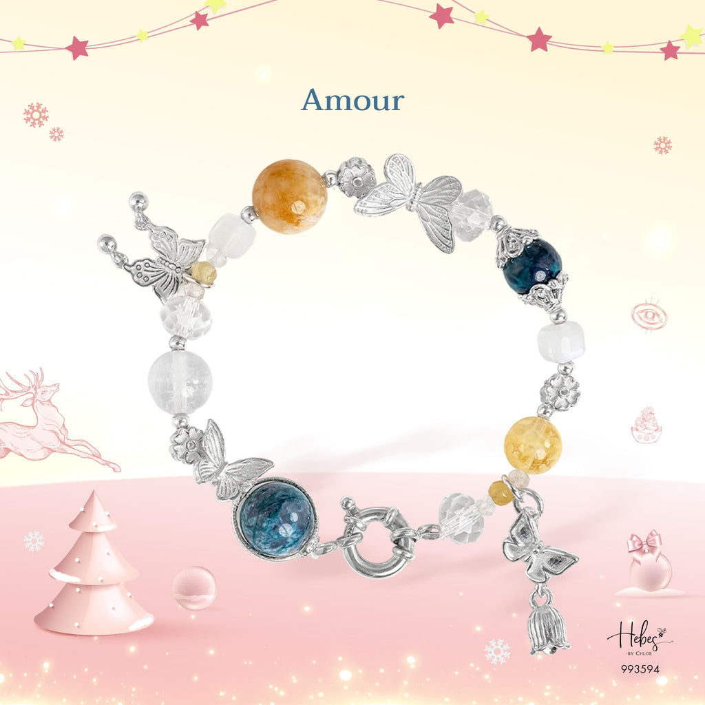 Winter Blessings Crytsal Wings Lodolite Bracelet 993594