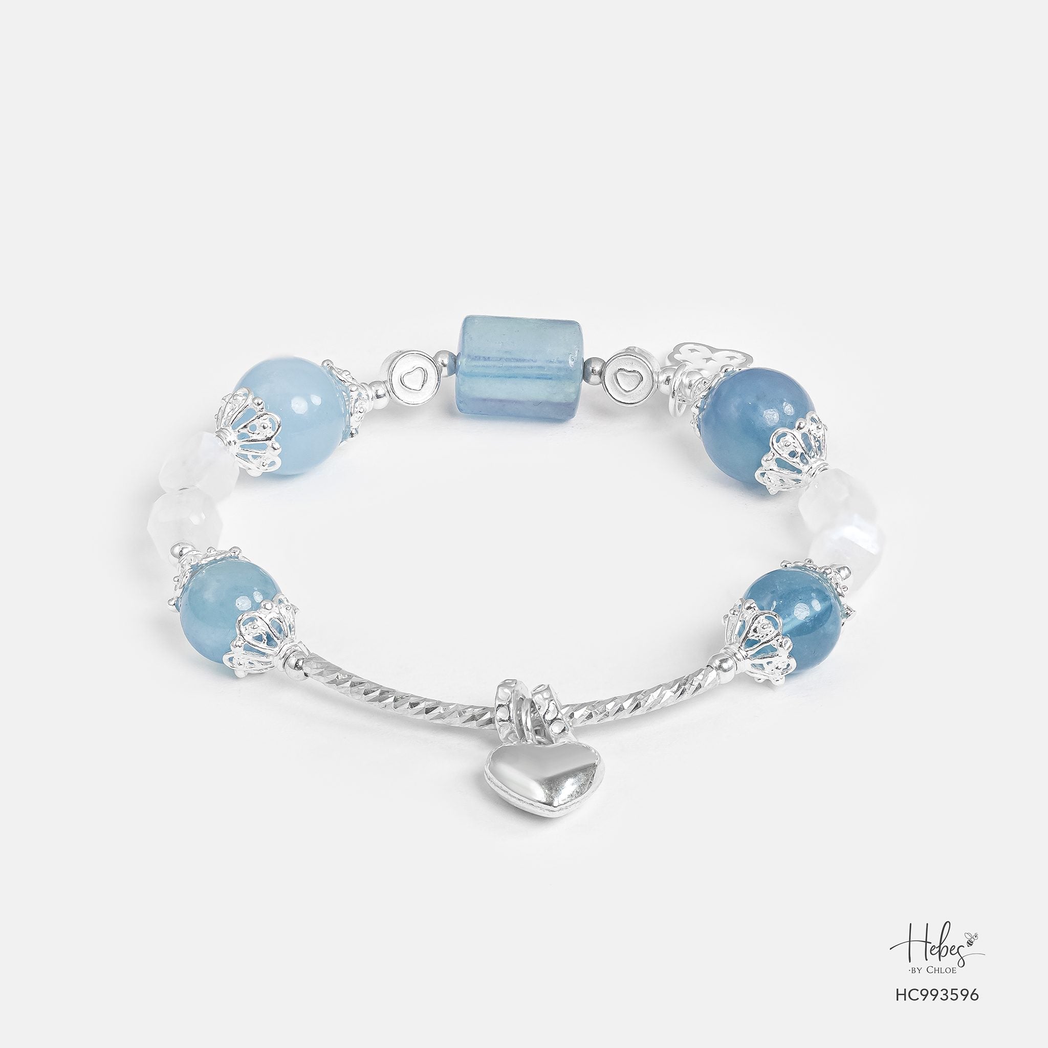 Grateful Heart Radiant Vision Aquamarine Bracelet 993596