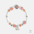 Grateful Heart Inner Clarity Rhodochrosite Bracelet 993599