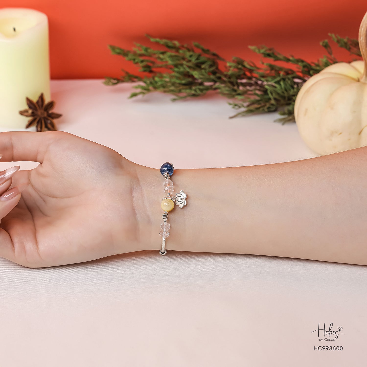 Grateful Heart Inner Clarity White Lodolite Bracelet 993600
