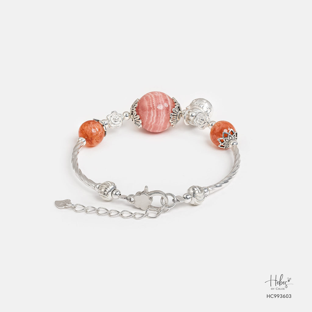 Grateful Heart True Wholeness Rhodochrosite Bracelet 993603